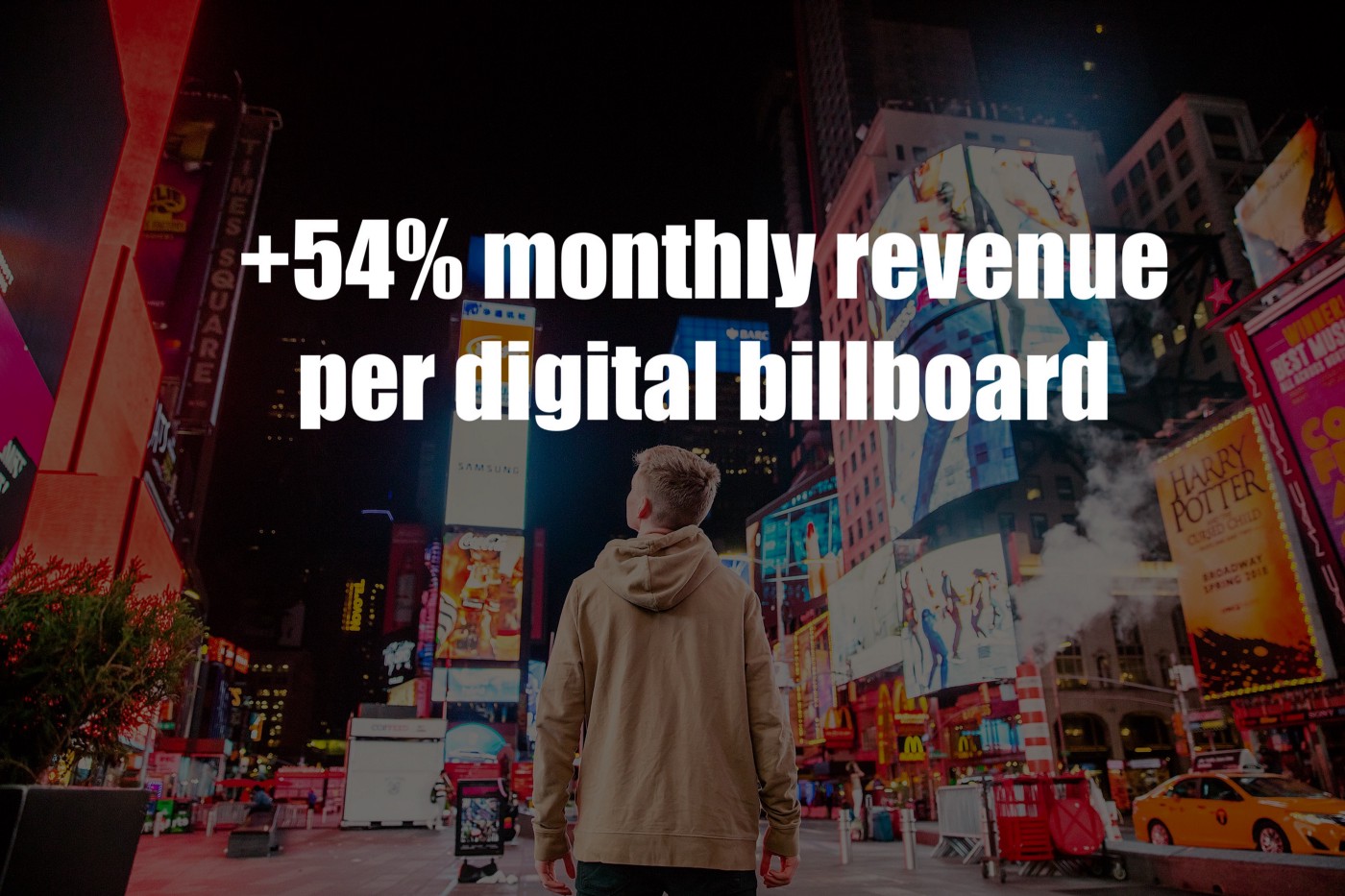 Digital billboard revenue