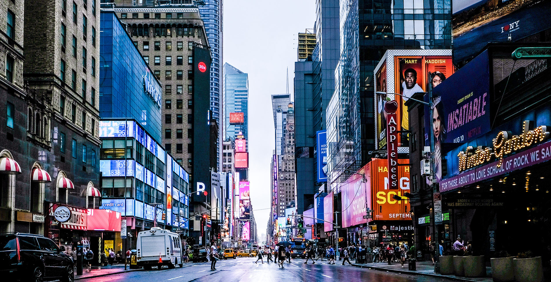 Billboardscape in New York
