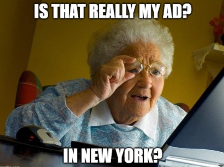 TPS Engage Ad in NY meme - how much is a billboard in times square