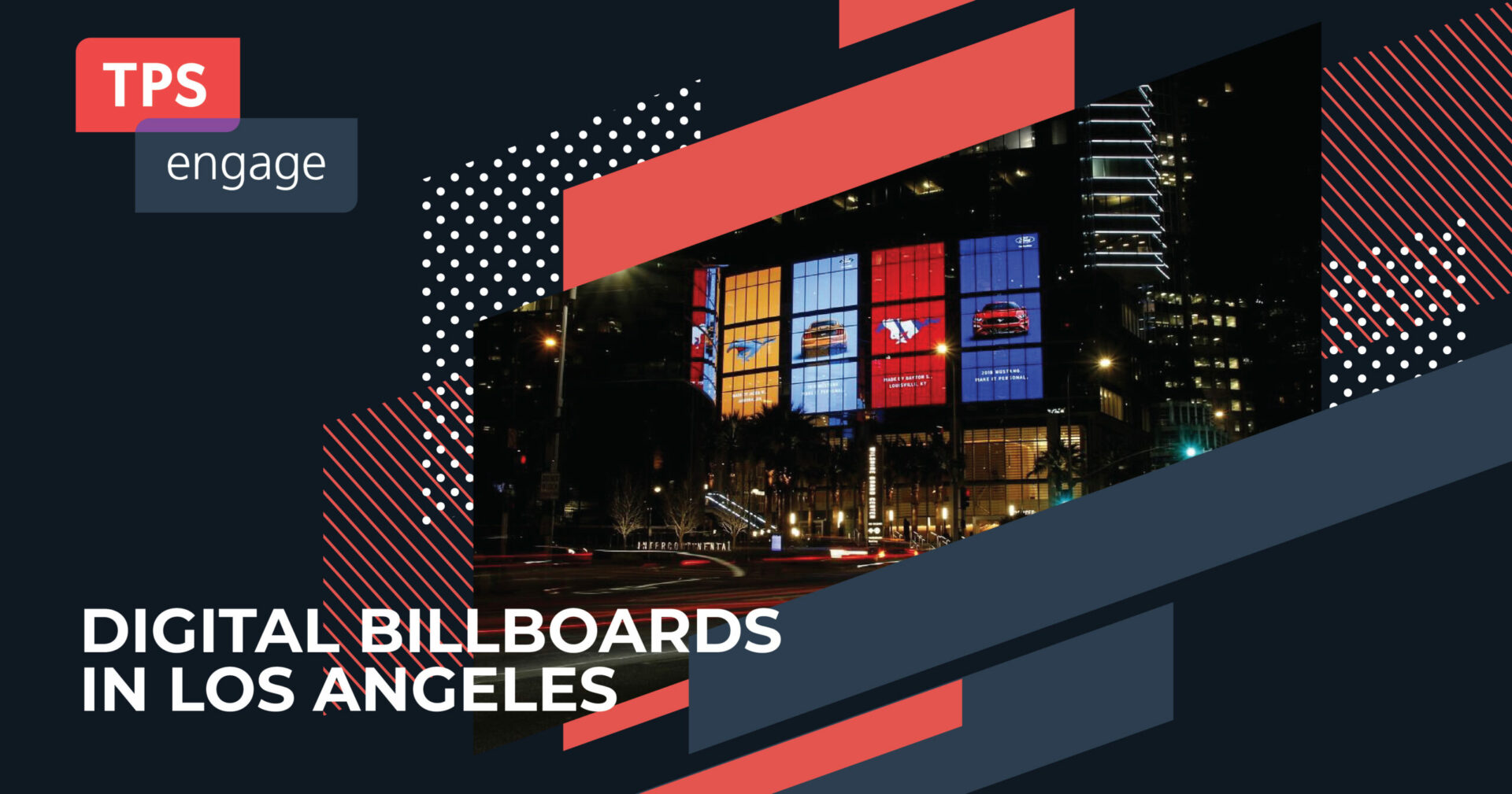 Digital billboards in Los Angeles cover