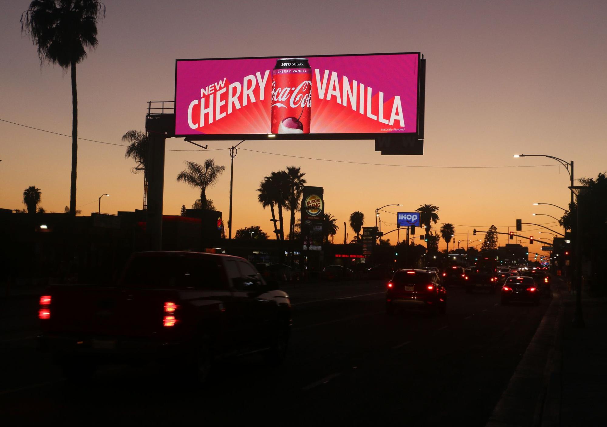 Hollywood Los Angeles billboard