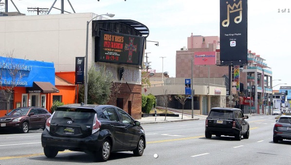 Sunset boulevard billboards