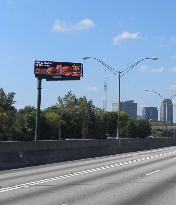 Atlanta highway billboard