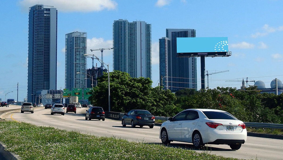 Miami city billboard