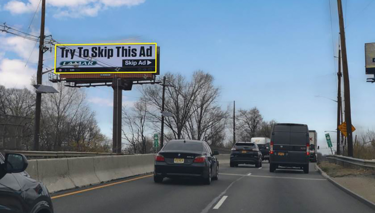 Rochelle Park New Jersey billboard