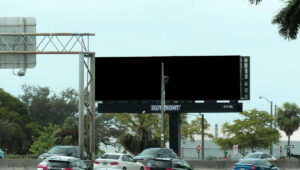 Highway billboards in Miami with TPS Engage
