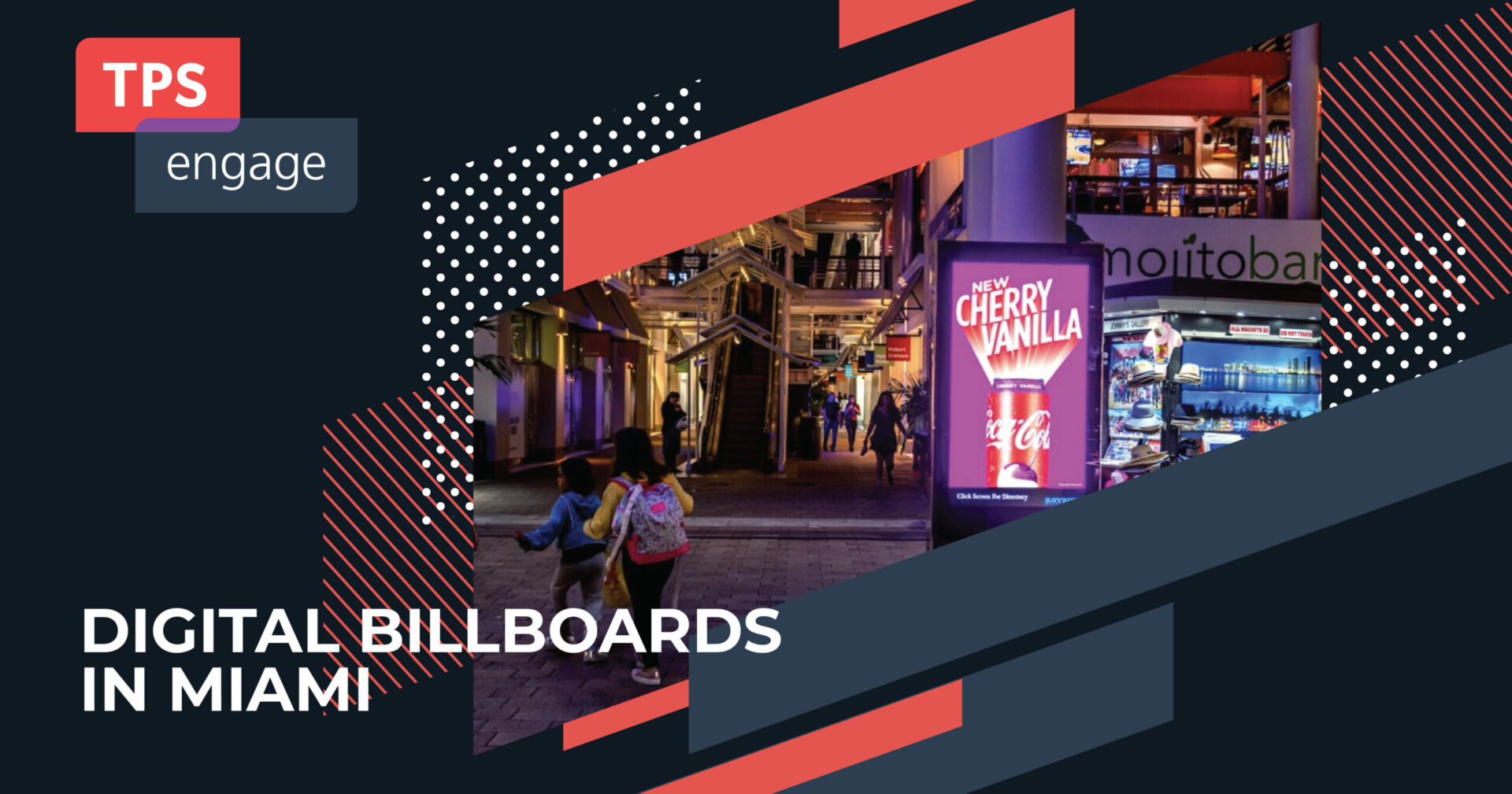 Digital billboards in Miami cover