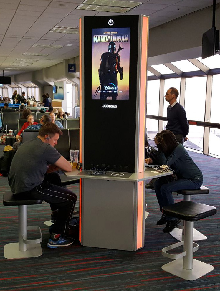 Digital Charging Stations billboards with TPS Engage